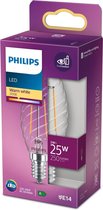 Philips Lighting 76235300 LED-lamp Energielabel E (A - G) E14 Kaars 2 W = 25 W Warmwit (Ø x l) 3.5 cm x 9.7 cm 1 stuk(s)