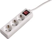 Hama Distribution Panel 3 Sockets With Switch 5 M White