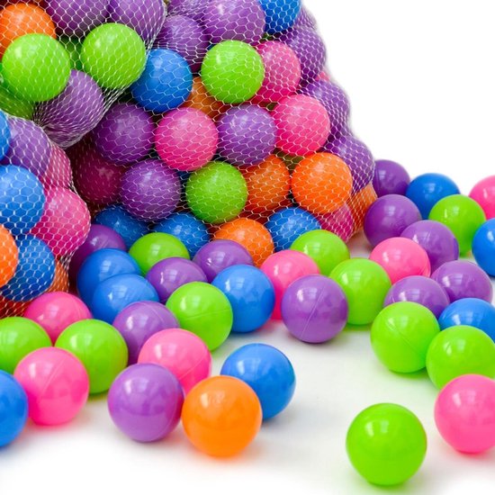 Kinder Bälle für Bällebad Baby Plastikbälle Spielbälle 6cm