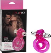 Dual Clit Flicker™ - Cock Rings - pink - Discreet verpakt en bezorgd