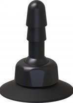 Deluxe 360° Swivel Suction Cup Plug - Black - Strap On Dildos - black - Discreet verpakt en bezorgd
