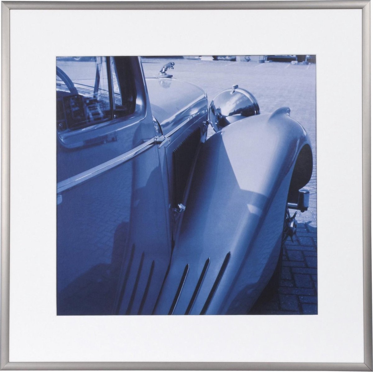 Henzo Fotolijst - Henzo - Portofino - Fotomaat 40x40 cm - Donkergrijs
