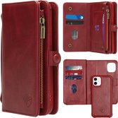 iMoshion 2-in-1 Wallet Booktype iPhone 12 Mini hoesje - Rood