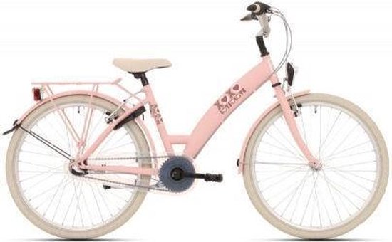 Afstudeeralbum Evolueren Gestaag Bikefun 26 inch Meisjes Lots of Love - Nexus 3 - Roze - fiets meisje - fiets  meisjes... | bol.com