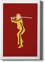 Walljar - Kill Bill - Muurdecoratie - Canvas schilderij