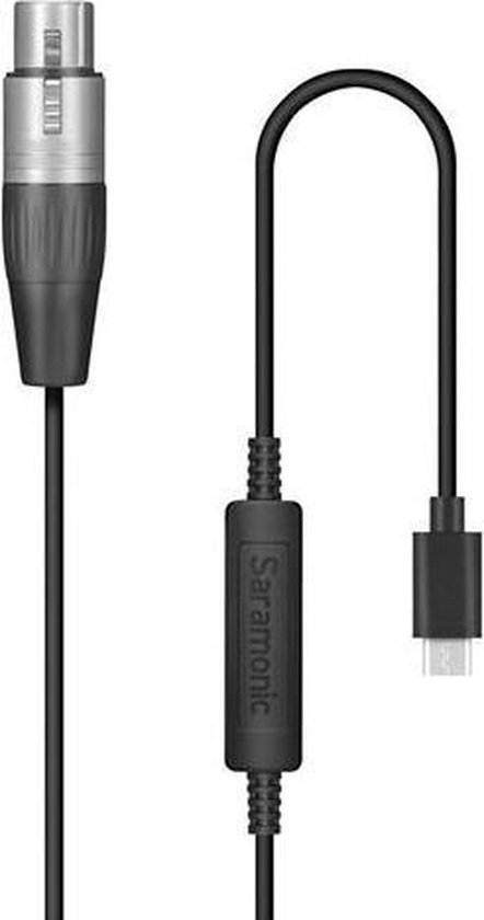 BOYA BY-BCA7 UC XLR to USB-Type C & USB Type-A Adapter Cable (20')