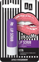 Aa - Kissme Lip Scrub Protective Cream With Grape Peeling 3.8G
