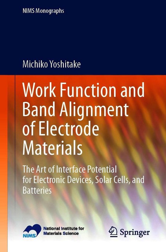NIMS Monographs - Work Function and Band Alignment of Electr ... - cover