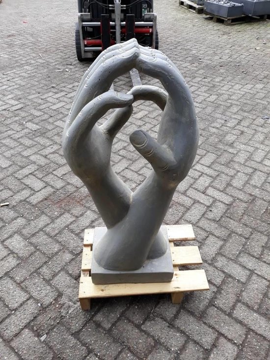 Stenen Beeld Sculptuur Handen 100cm | Stenen Beelden | Yoga Beelden | 1  Jaar Garantie | bol.com