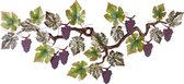 Wanddecoratie - druivenrank - metaal schilderij - frame art - 200 x 92 cm