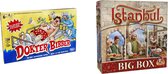 Spellenset - Bordspel - 2 Stuks - Dokter Bibber & Istanbul Big Box