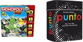 Spellenset - Bordspel - 2 Stuks - Monopoly Junior & Punto