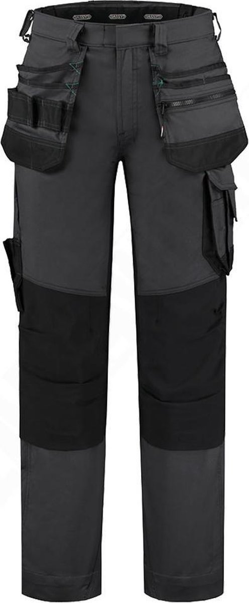 Pantalon de travail Dassy FLUX Stretch Noir NL: 50 BE: 44 | bol