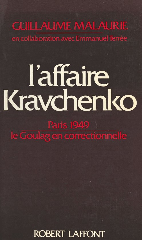 L'Affaire Kravchenko (Paris, 1949) - cover