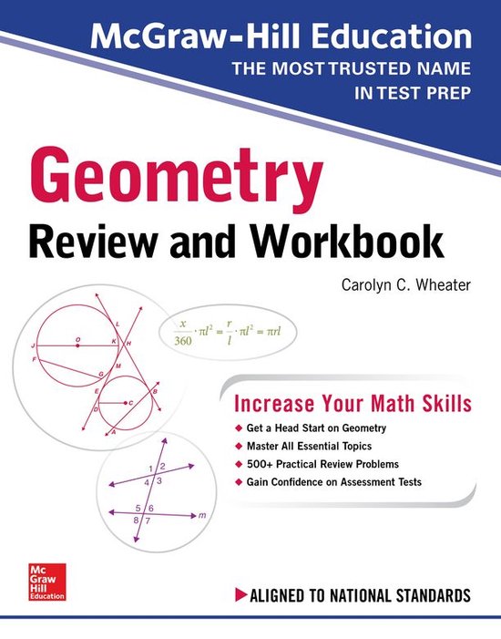 McGraw-Hill Education Geometry Review and Workbook - cover