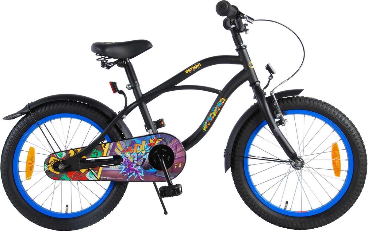 Batman Kinderfiets - Jongens - 18 inch - Zwart