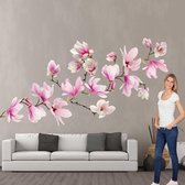 Reuze muursticker Magnolia