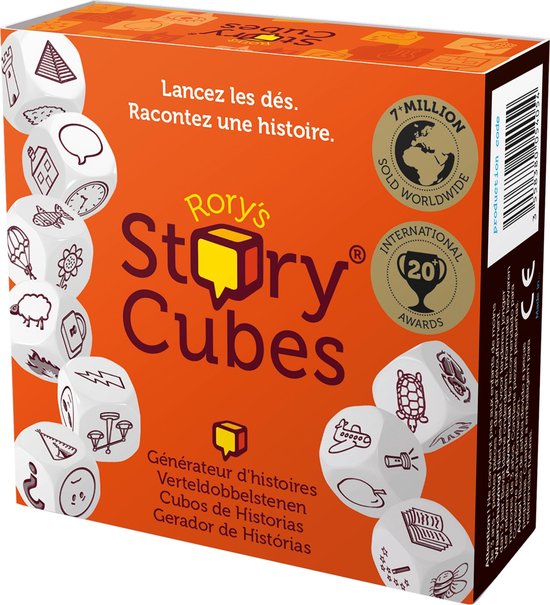 Thumbnail van een extra afbeelding van het spel Spellenbundel - Dobbelspel - 2 Stuks - Keer op Keer 2 & Rory's Story Cubes Original & Stef Stuntpiloot