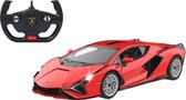 Jamara Rc Auto Lamborghini Sián 35,5 Cm 1:14 Rood 2-delig