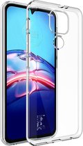 IMAK UX-5 Motorola Moto G9 Play Hoesje Flexibel en Dun TPU Transparant