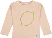 Trixie T-shirt Lemon Squash Lange Mouwen Katoen Roze Mt 74/80