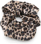 Scrunchie Dierenprint  — Bruin