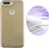 BackCover Layer TPU + PC - Telefoonhoesje - Hoesje voor Huawei Y7 2018 - Goud