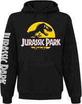 Jurassic Park Hoodie/trui -XXL- Logo Zwart