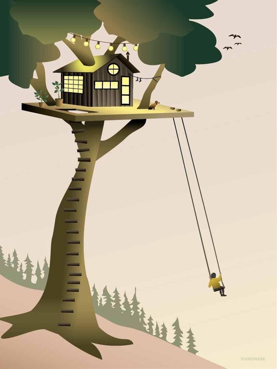 ViSSEVASSE Tree House - Poster - M