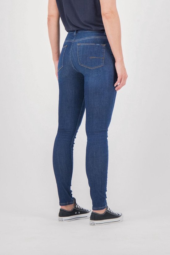 Garcia Celia Dames Super slim fit Jeans Blauw Maat W26 X L32 | bol.com