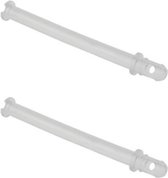 Delonghi  buisje van melkreservoir - 2 stuks - melkslang slang van reservoir Nespresso Lattissima EN520 EN521 EN550 EN560 - 10cm