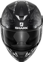 Shark Skwal 2 2019 Nuk'Hem KAW Zwart Antraciet Wit Integraalhelm - Motorhelm -  Maat M