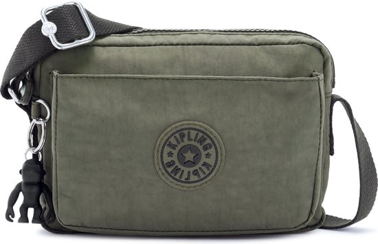 kipling Sac à épaule bandoulière Basic Abanu Crossbody Green Moss Vert