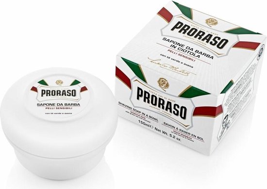 Proraso - White shaving soap in a jar - 150g