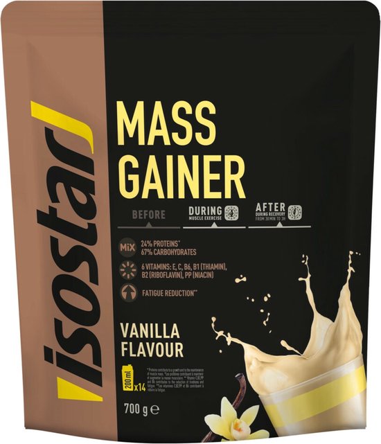 Isostar Mass Gainer powder Vanilla 700g