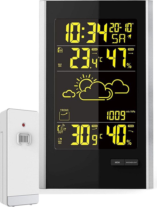 WS 9251 - Klassiek weerstation met vorstalarm | TL-WS-9251