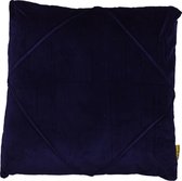 Mycha Ibiza - Sierkussen - Dori - Velvet - katoen - 60 x 60 - Donkerblauw