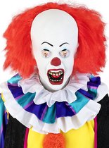 FUNIDELIA Pennywise Mask - IT voor vrouwen en mannen Pennywise - Wit
