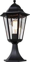 QAZQA new_orleans - Lanterne - 1 lumière - H 48,6 cm - Zwart