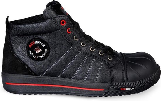 RedBrick Onyx Werkschoenen - Hoog model - S3 - Maat 41 - Zwart | bol.com