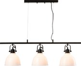 J-line Hanglamp 3 Lampen Magali Staal Glas Wit