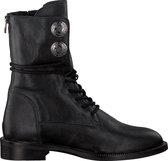 Roberto d'Angelo Crest Veterboots - Laarzen Met Veters - Dames - Zwart - Maat 38