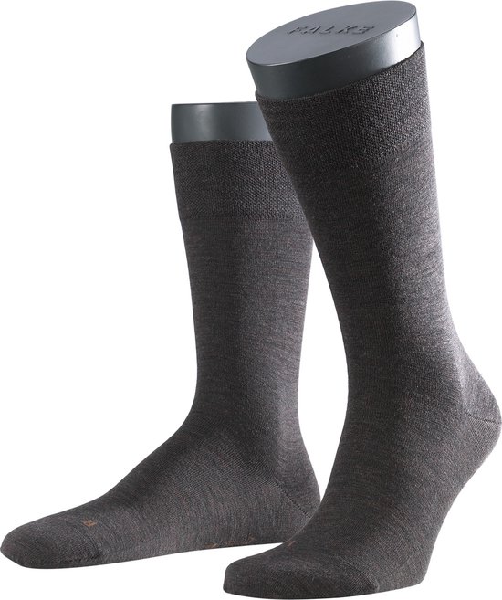 Medias De Fútbol FALKE Para Hombre - Color Marrón Oscuro (5450), Talla 45-46, De Lana Y Algodón
