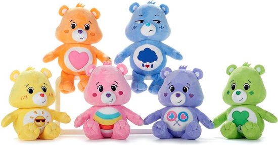Peluche Care Bears Wish Bear 1984 – Kenner – 7 Pouces – Vintage