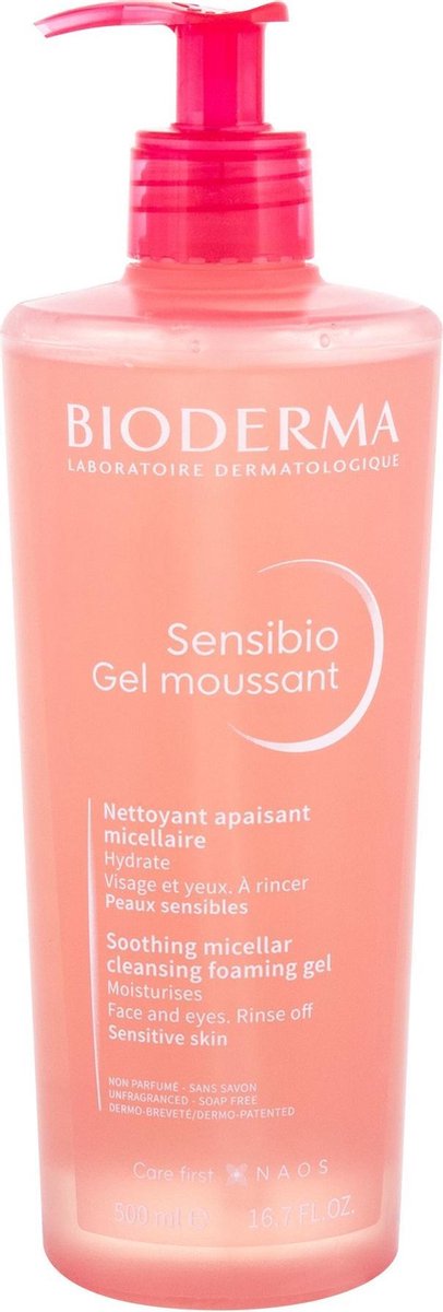 Sensibio Soothing Micellar Cleansing Foaming Gel - Soothing Cleansing Gel For Sensitive Skin 500ml