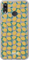 6F hoesje - geschikt voor Huawei P20 Lite (2018) -  Transparant TPU Case - Lemons #ffffff