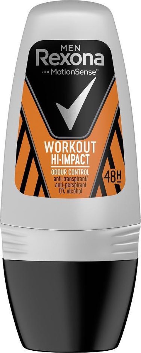 Goedkoopste Rexona - Motion Sense Men Deo Roll-On Deodorant In Bullet For Men Workout Hi-Impact