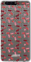 6F hoesje - geschikt voor Huawei P10 Plus -  Transparant TPU Case - Cherry's #ffffff