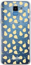 6F hoesje - geschikt voor Samsung Galaxy J6 (2018) -  Transparant TPU Case - Pears #ffffff