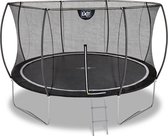 EXIT Black Edition trampoline rond ø366cm - zwart